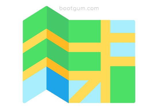 Animated GIF 03 – Map with GPS Pin – Bootgum