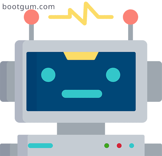 Robot man animated GIF