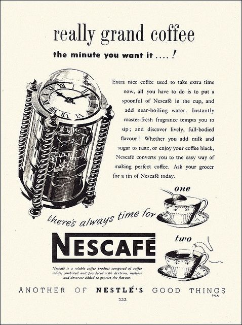 Nescafe Marketing Campaign History